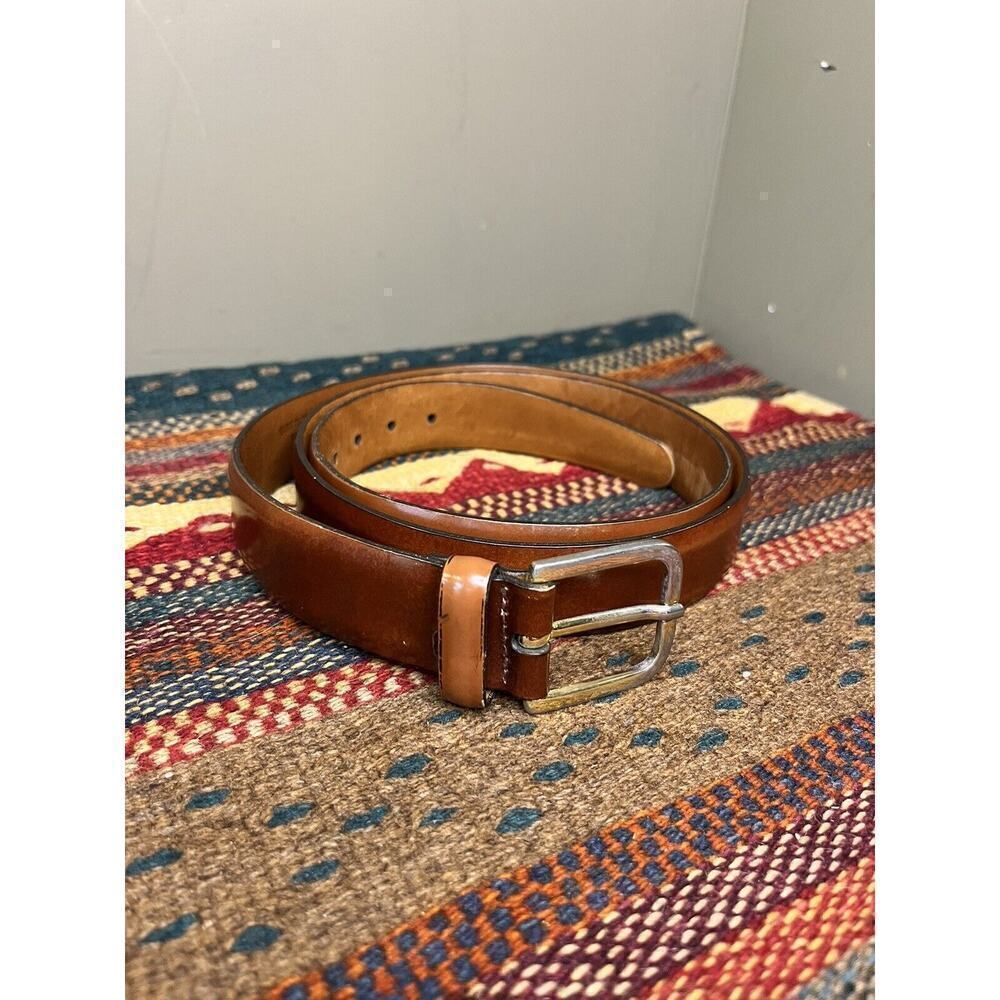 Trafalgar Annonay Calf Leather Handmade USA Belt Size 42